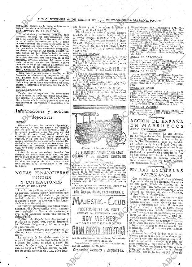 ABC MADRID 18-03-1921 página 18