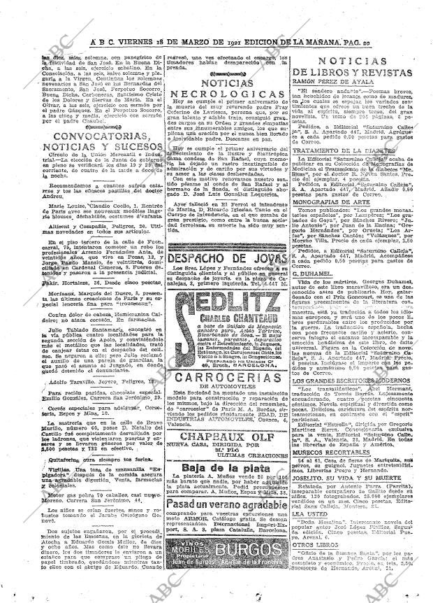 ABC MADRID 18-03-1921 página 20
