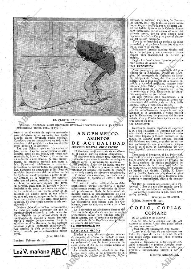 ABC MADRID 18-03-1921 página 6
