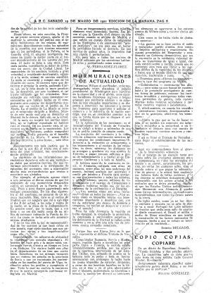 ABC MADRID 19-03-1921 página 6