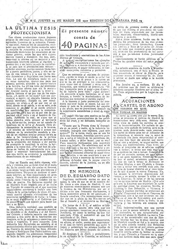 ABC MADRID 24-03-1921 página 19