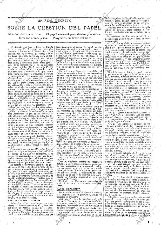 ABC MADRID 27-03-1921 página 9