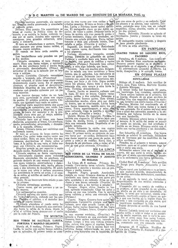 ABC MADRID 29-03-1921 página 19