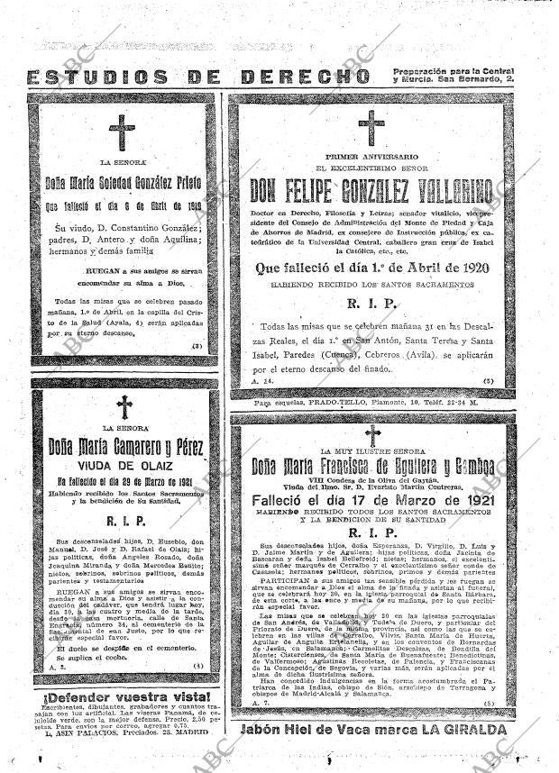 ABC MADRID 30-03-1921 página 26