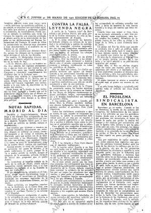 ABC MADRID 31-03-1921 página 11