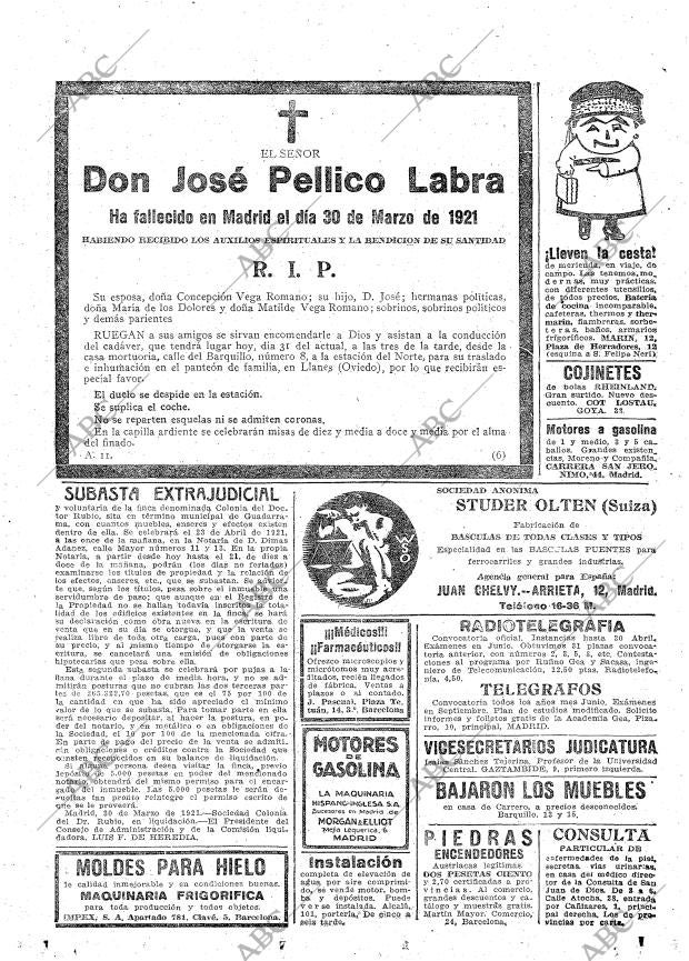 ABC MADRID 31-03-1921 página 29