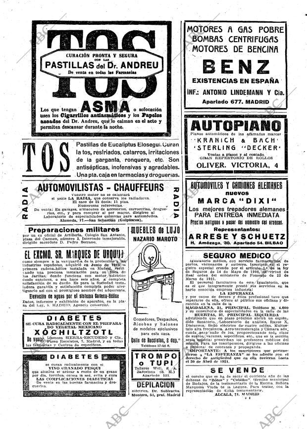 ABC MADRID 31-03-1921 página 31
