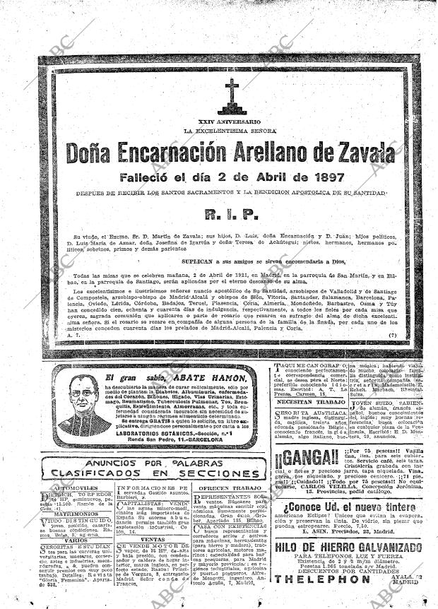 ABC MADRID 01-04-1921 página 22