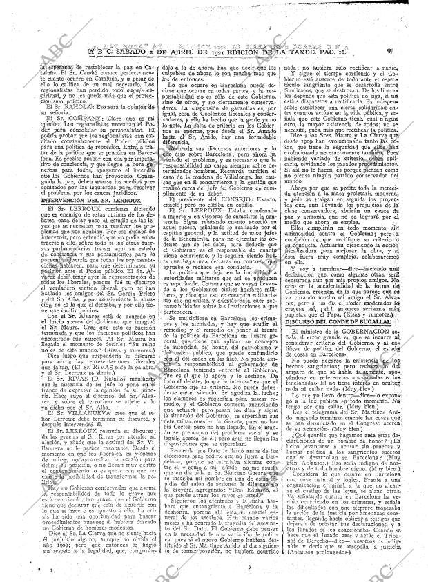 ABC MADRID 02-04-1921 página 16