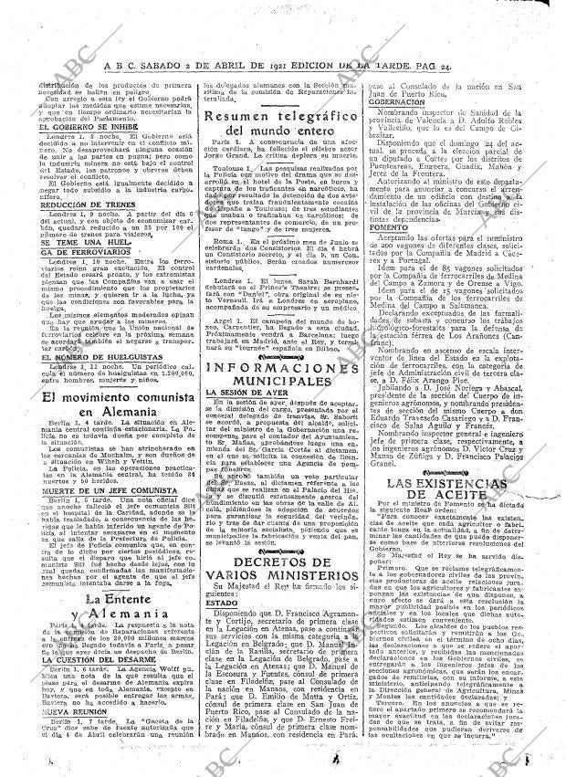 ABC MADRID 02-04-1921 página 24