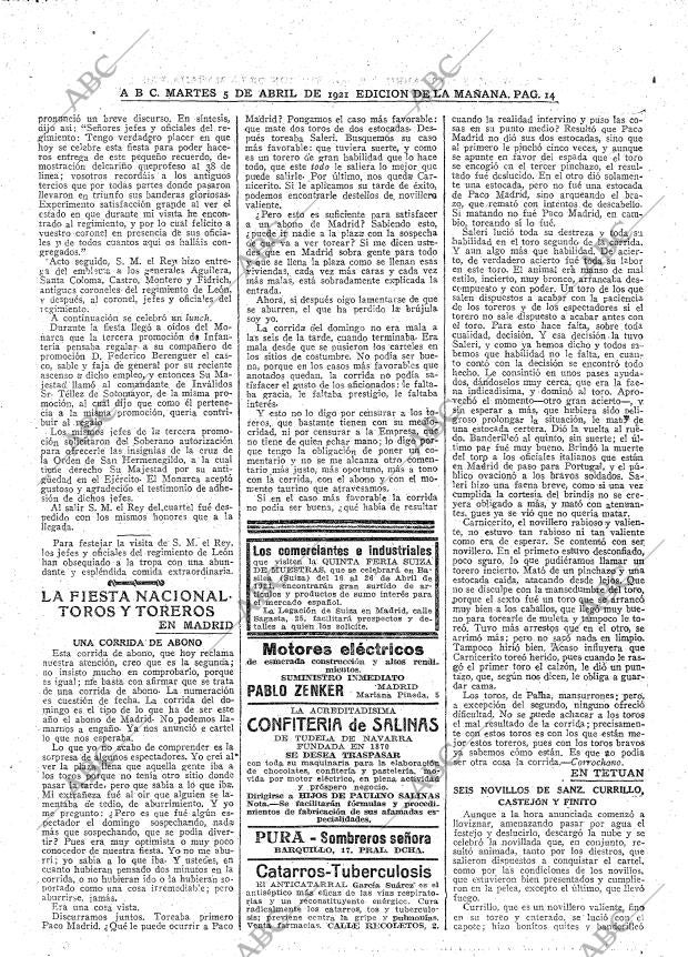 ABC MADRID 05-04-1921 página 12