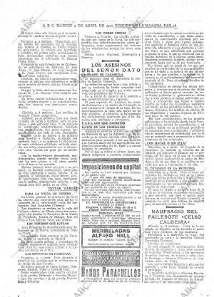 ABC MADRID 05-04-1921 página 14