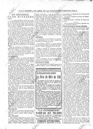 ABC MADRID 05-04-1921 página 8