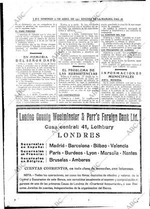 ABC MADRID 10-04-1921 página 18