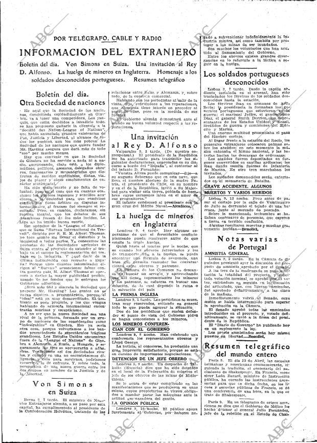 ABC MADRID 10-04-1921 página 23