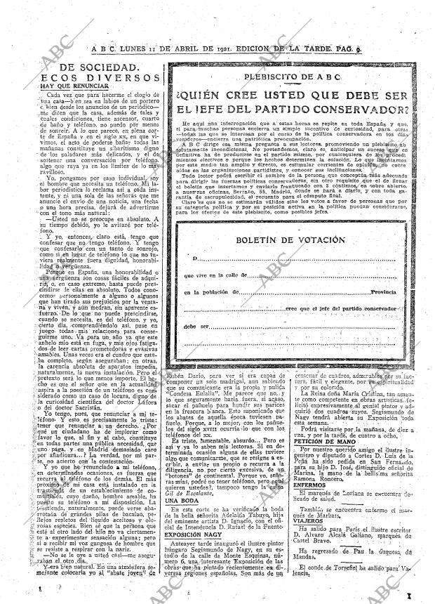 ABC MADRID 11-04-1921 página 9