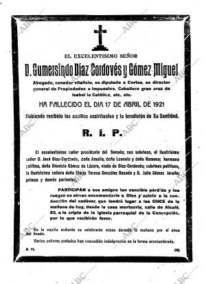 ABC MADRID 19-04-1921 página 29