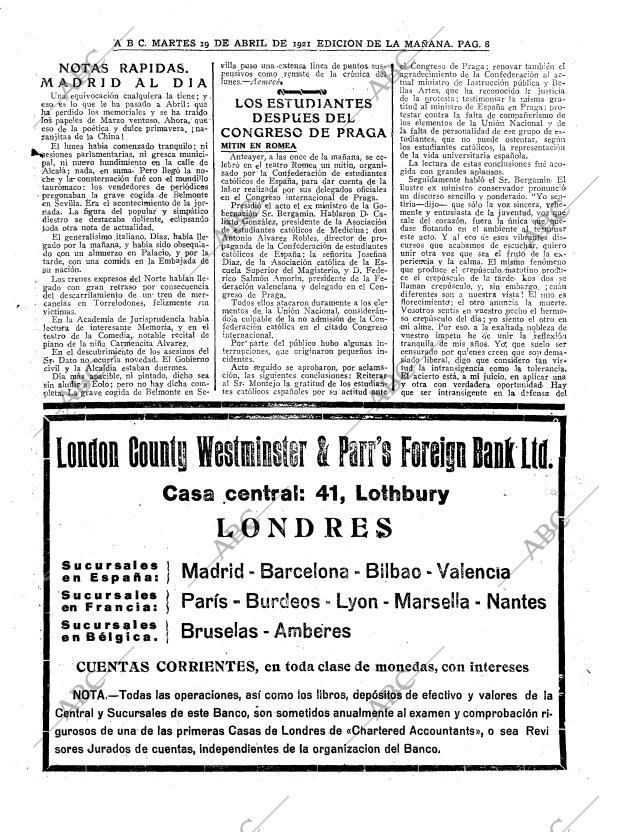 ABC MADRID 19-04-1921 página 8