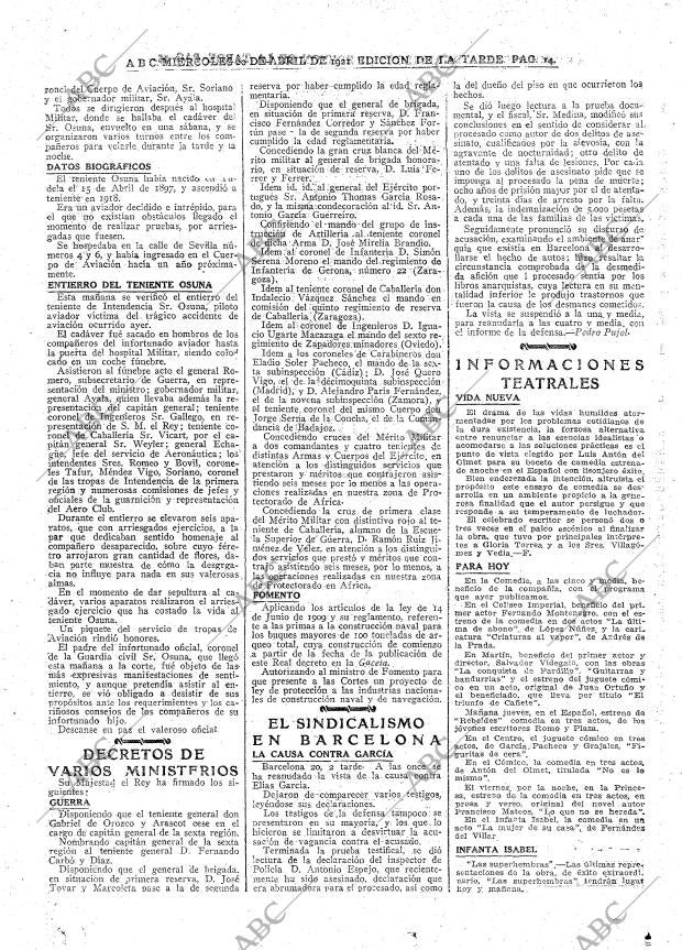 ABC MADRID 20-04-1921 página 14