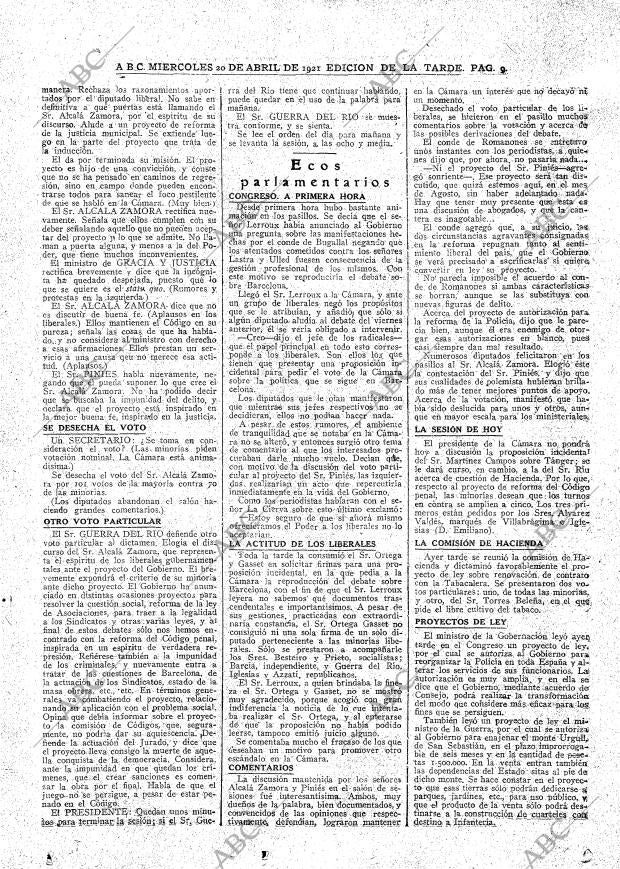 ABC MADRID 20-04-1921 página 9