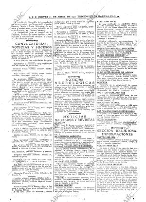 ABC MADRID 21-04-1921 página 22