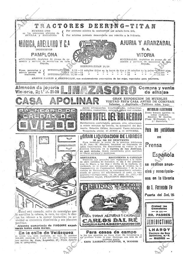 ABC MADRID 22-04-1921 página 28