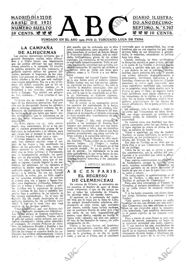 ABC MADRID 22-04-1921 página 3