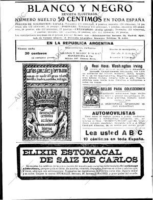BLANCO Y NEGRO MADRID 24-04-1921 página 2