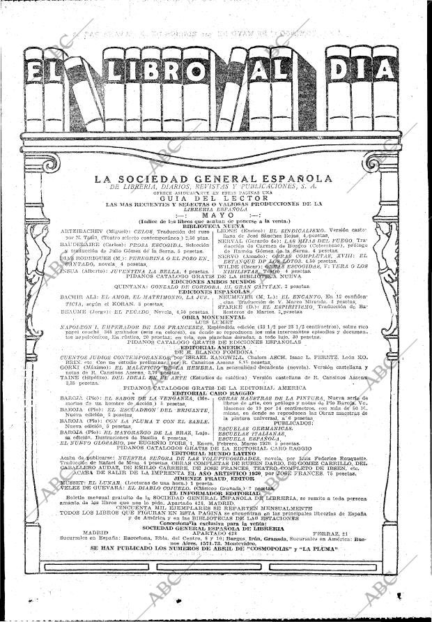 ABC MADRID 01-05-1921 página 29