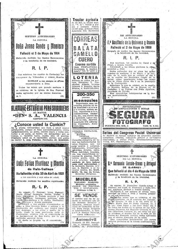 ABC MADRID 01-05-1921 página 35