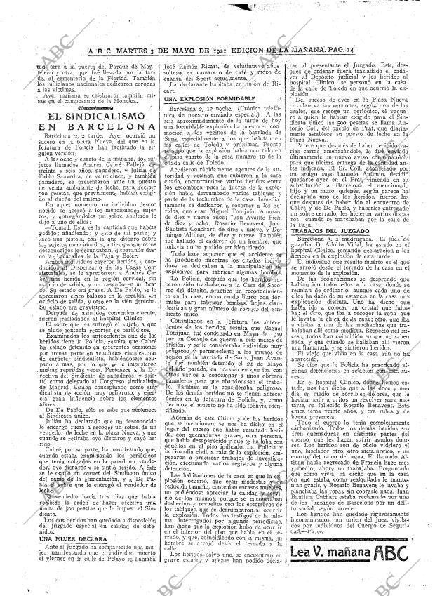 ABC MADRID 03-05-1921 página 14