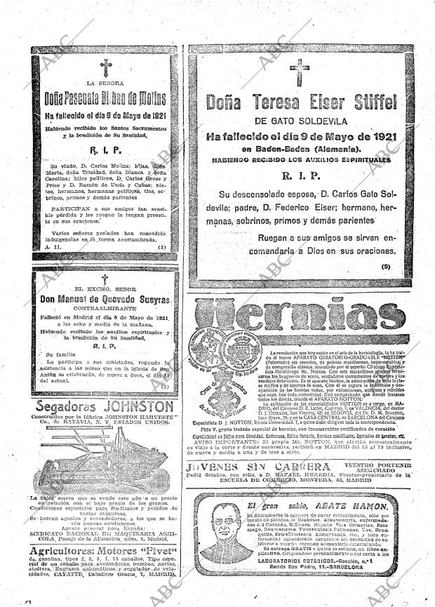 ABC MADRID 10-05-1921 página 29