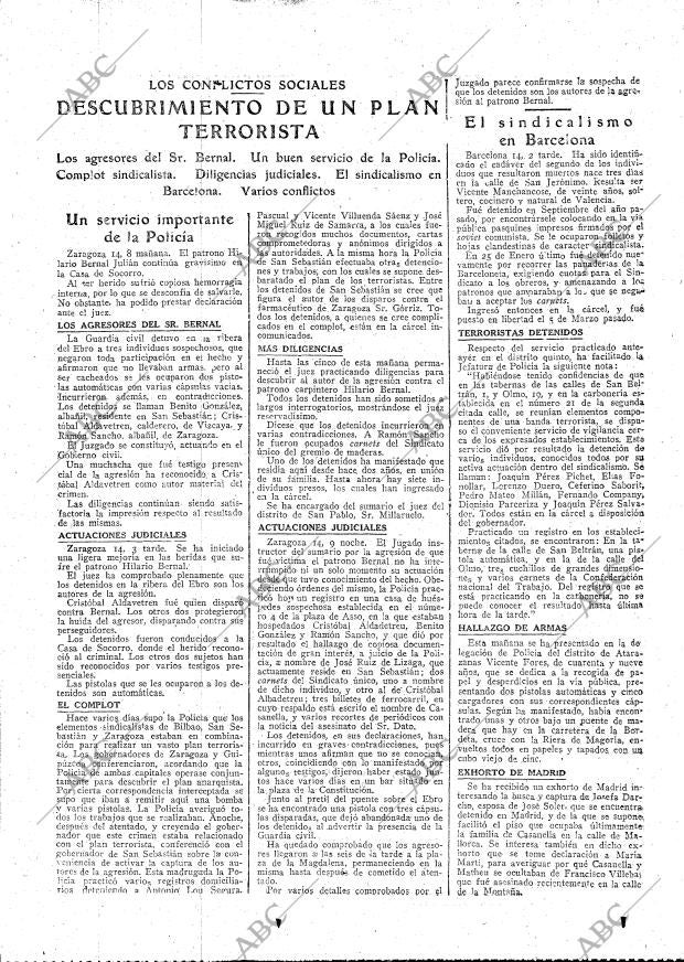 ABC MADRID 15-05-1921 página 21