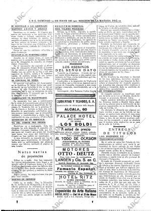ABC MADRID 15-05-1921 página 22