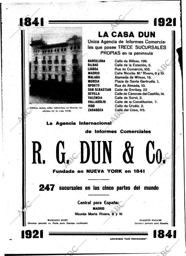 ABC MADRID 15-05-1921 página 40