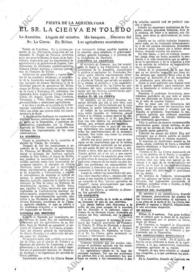 ABC MADRID 17-05-1921 página 15