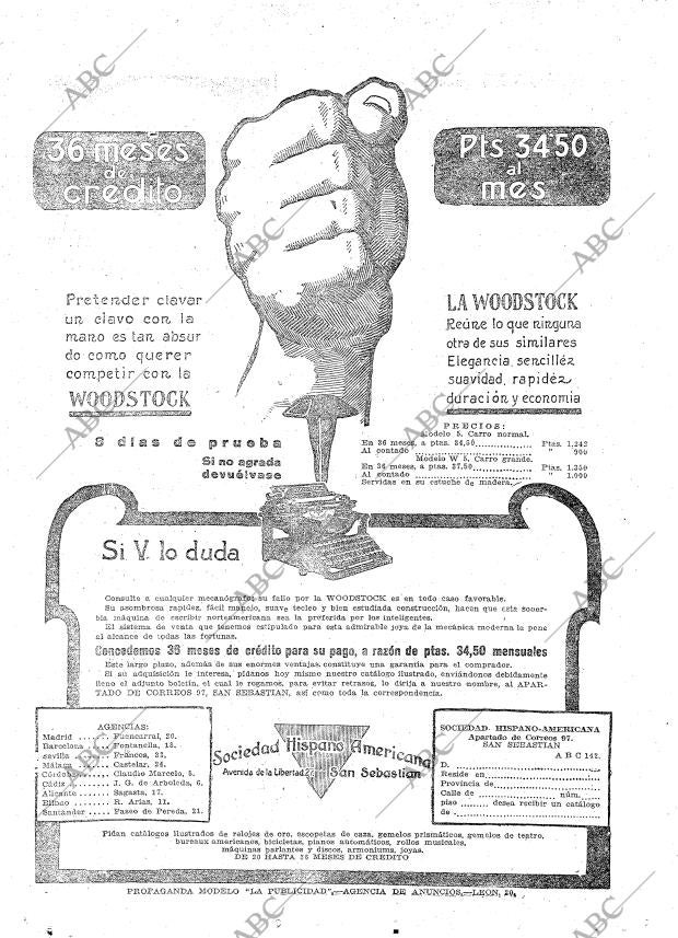 ABC MADRID 17-05-1921 página 28