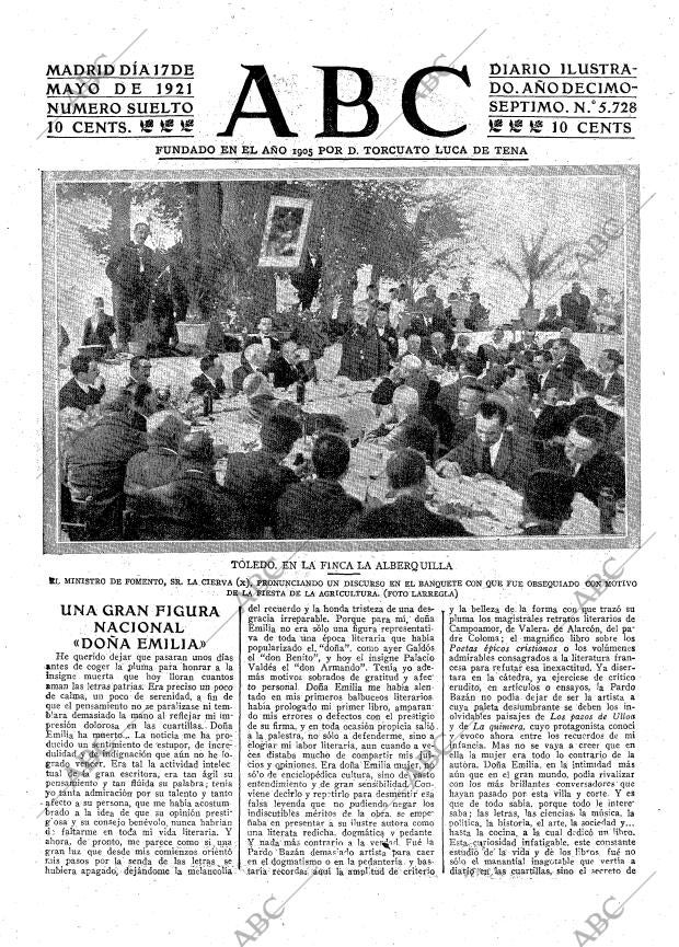 ABC MADRID 17-05-1921 página 3