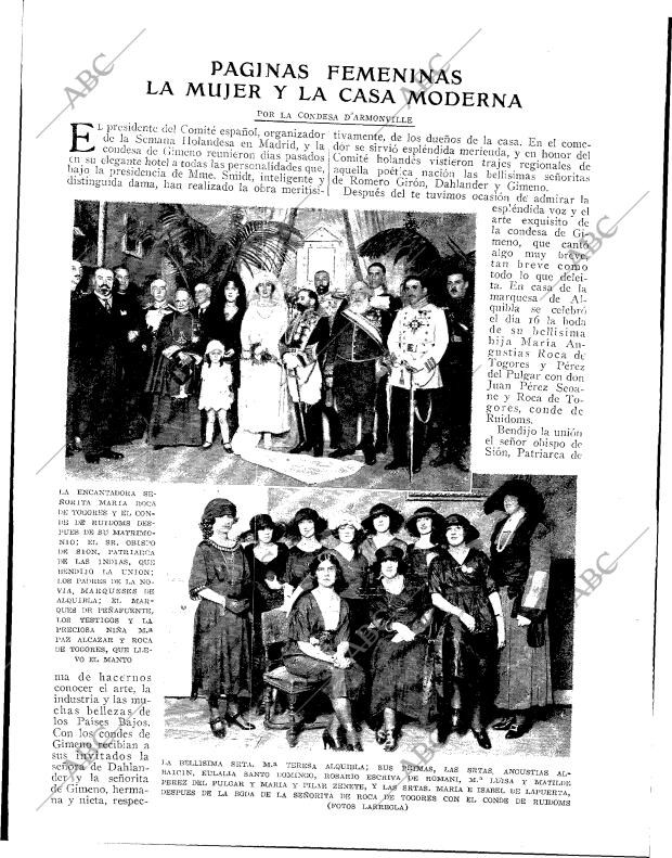 BLANCO Y NEGRO MADRID 29-05-1921 página 30