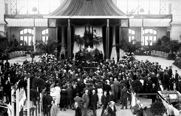 Inauguración de la Xiii exposición internacional de Automóviles que se ha...