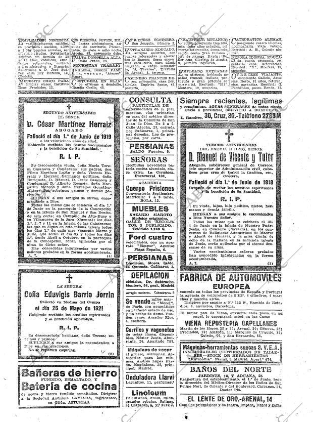 ABC MADRID 31-05-1921 página 26