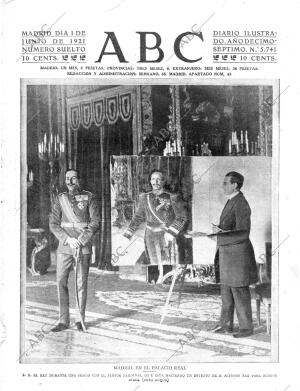 ABC MADRID 01-06-1921 página 1