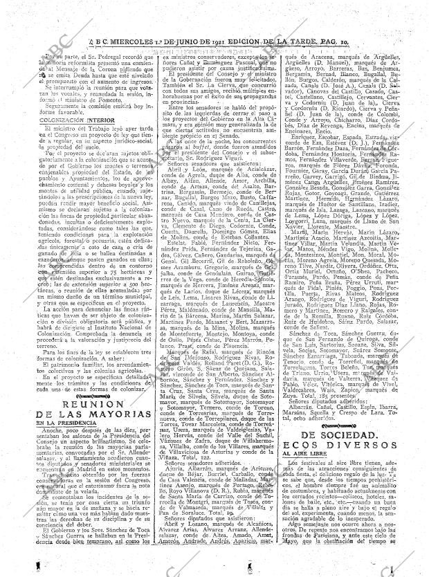 ABC MADRID 01-06-1921 página 10