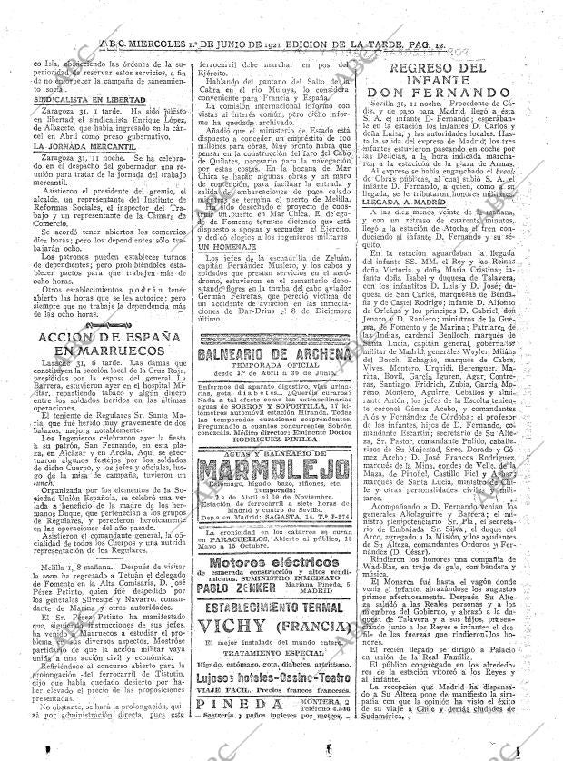 ABC MADRID 01-06-1921 página 12