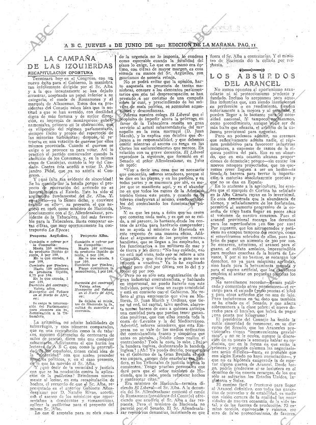 ABC MADRID 02-06-1921 página 11