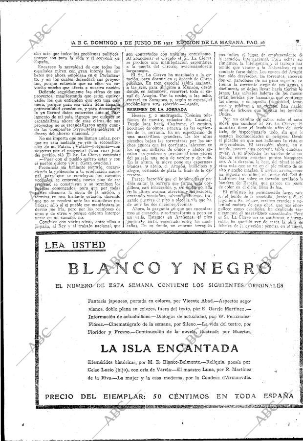 ABC MADRID 05-06-1921 página 16