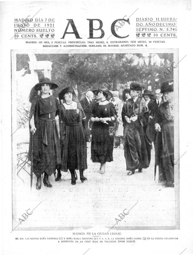 ABC MADRID 07-06-1921 página 1