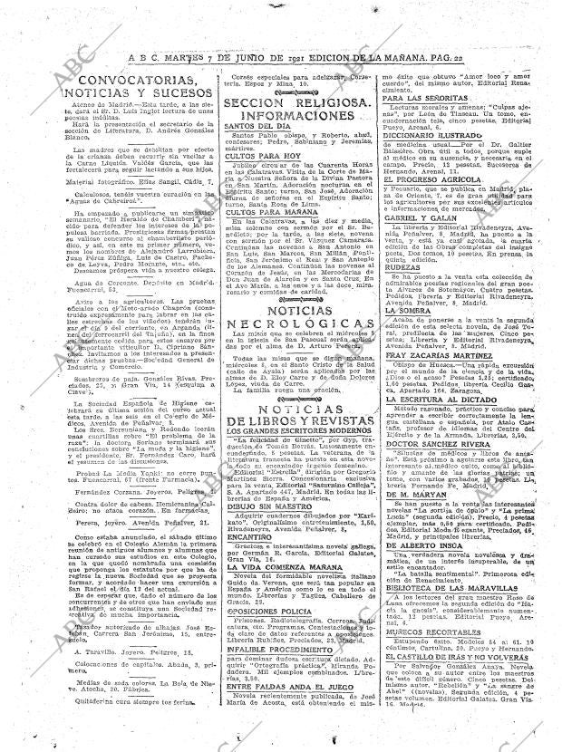 ABC MADRID 07-06-1921 página 22