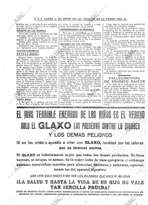 ABC MADRID 13-06-1921 página 10