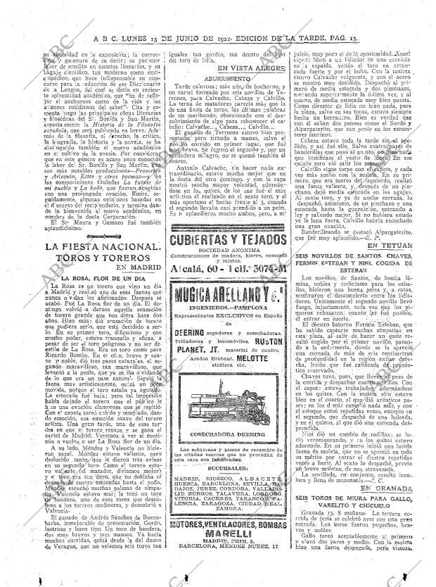 ABC MADRID 13-06-1921 página 15